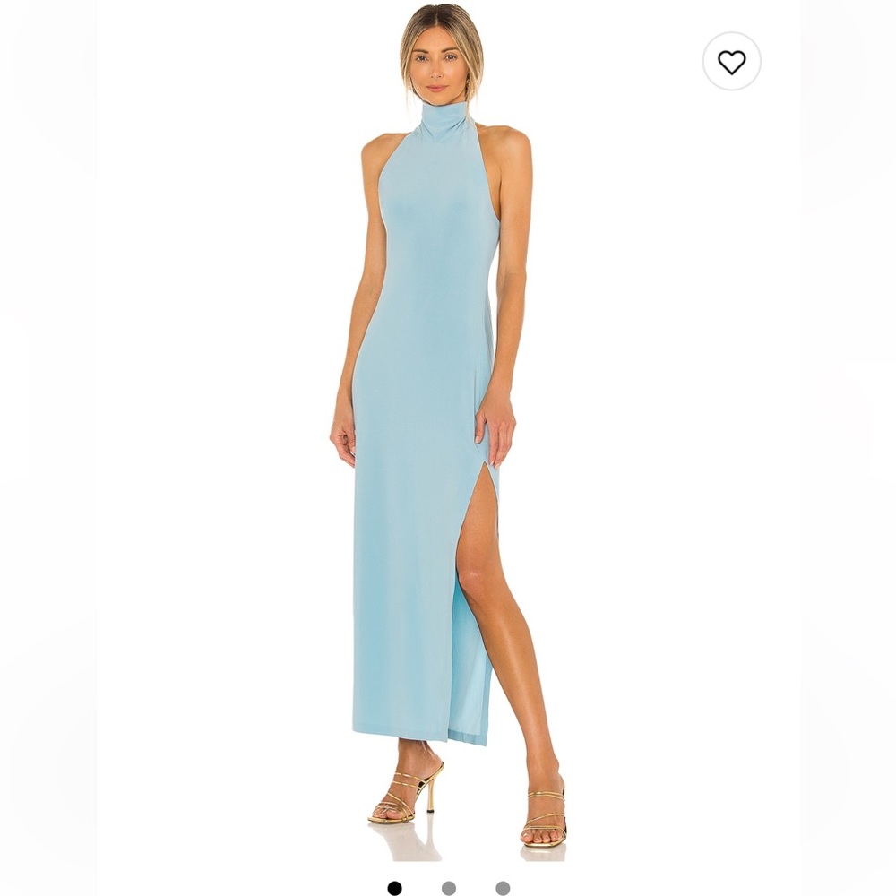BRAND NEW **Halter side slit gown